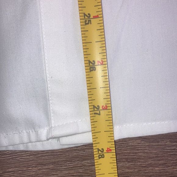 Vtg Womens Westbound size 8 White Puff Shoulder Button up Long sleeve w/cherry - Picture 7 of 12